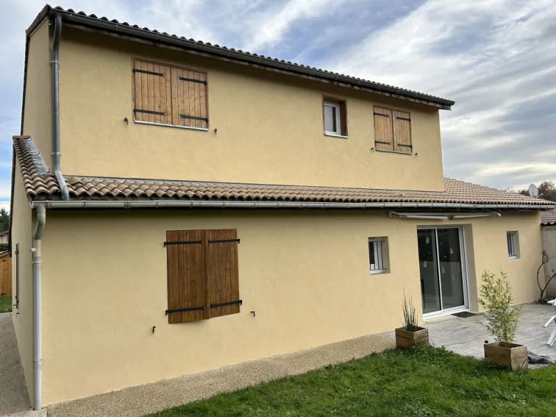 Rénovation de façade enduit RPE