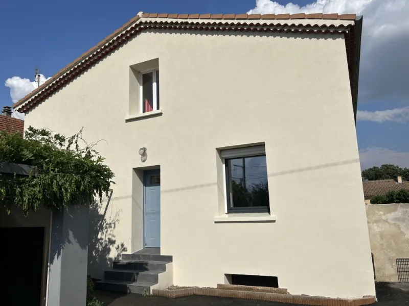 Rénovation de façade enduit RPE