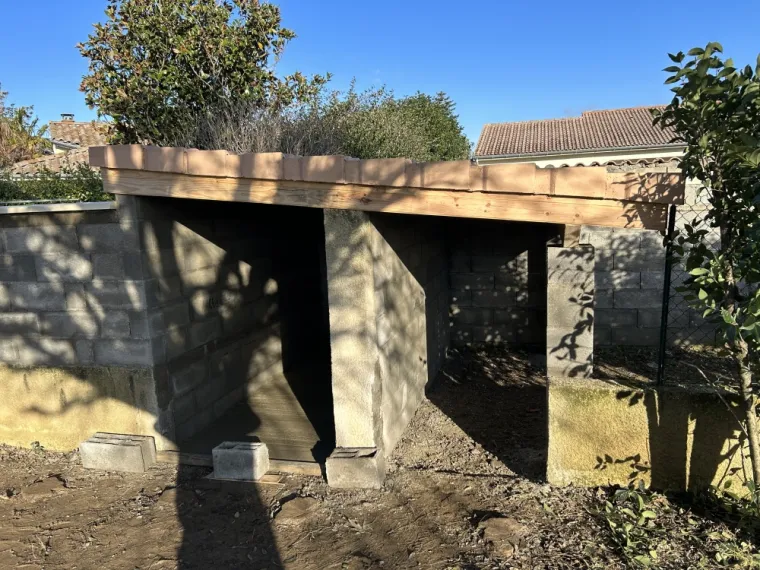 Création d’un abris de jardin à romans sur Isère 