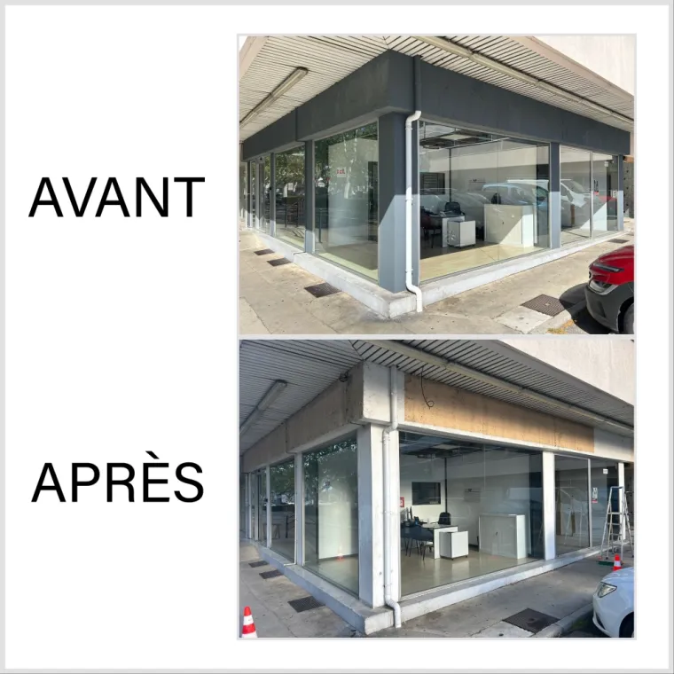 Mise en peinture local à romans sur Isère 