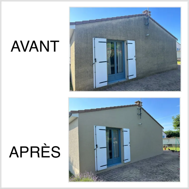 Rénovation des façades d’une maison à Valence 