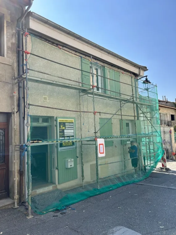 Mise en peinture d’une maison à romans sur Isère 