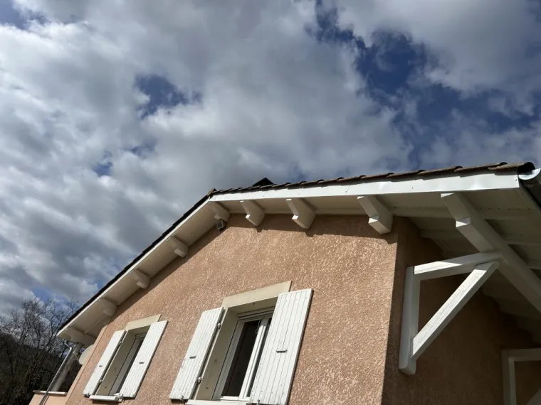 Rénovation de passes de toit à Romans