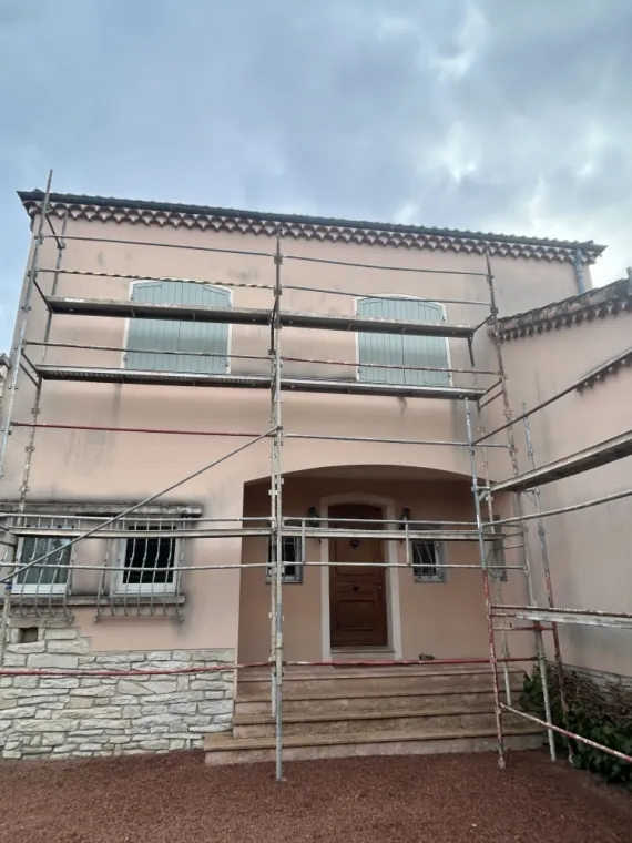 Peinture de façade à Tain l’Hermitage