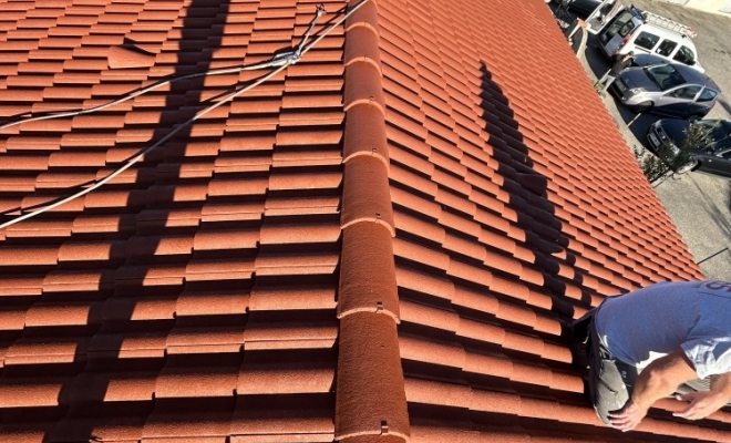Hydrofuge coloré toiture à Valence