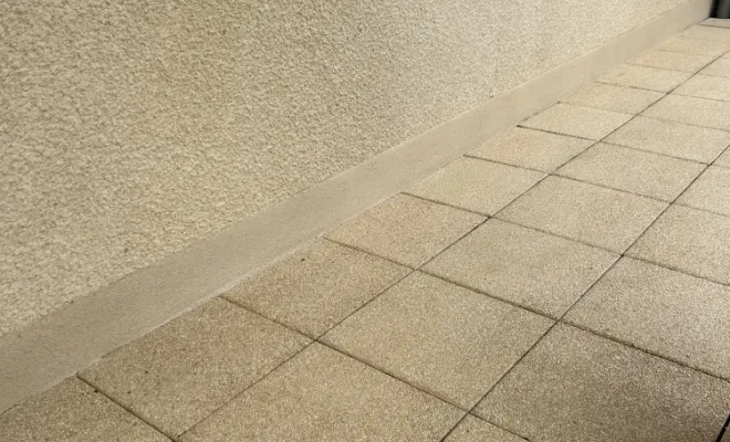 Création d’un sous bassement en enduit à Romans sur Isère 