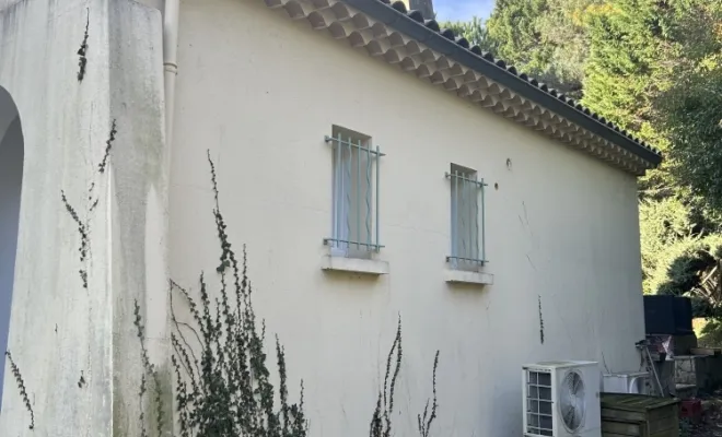 Peinture façade d’une maison à Montélimar 