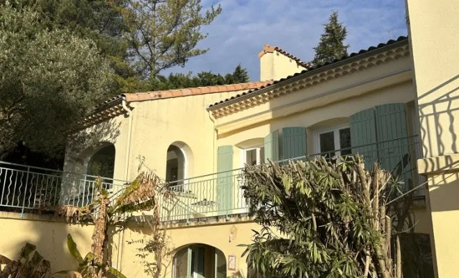 Peinture façade d’une maison à Montélimar 