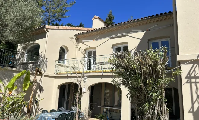 Peinture façade d’une maison à Montélimar 