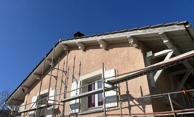 Rénovation de passes de toit à Romans