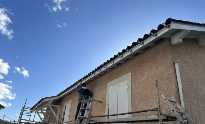 Rénovation de passes de toit à Romans
